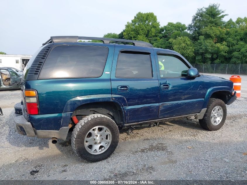 2005 Chevrolet Tahoe Z71 VIN: 1GNEK13T65R119645 Lot: 39855305
