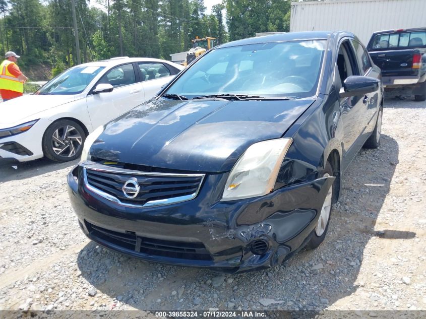 2010 Nissan Sentra 2.0 VIN: 3N1AB6AP0AL602773 Lot: 39855324