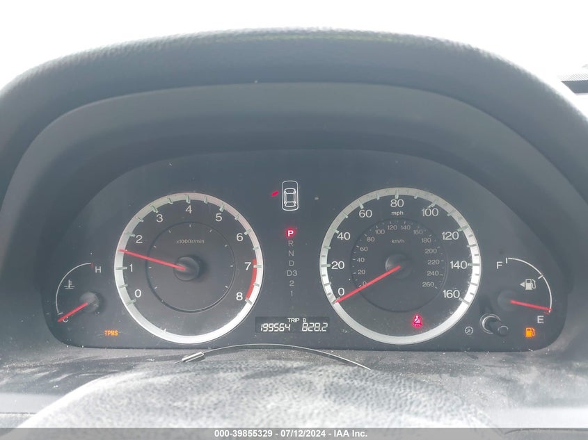 2009 Honda Accord 2.4 Lx VIN: 1HGCP26399A090232 Lot: 39855329