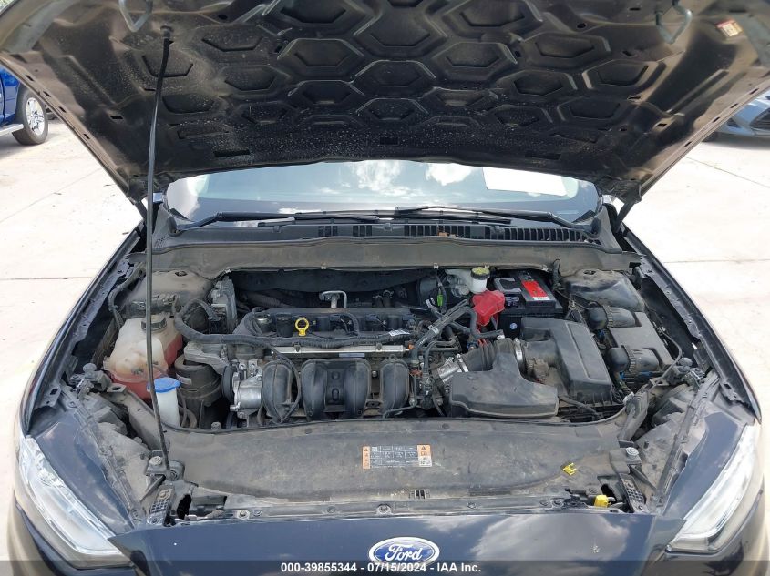 2019 Ford Fusion S VIN: 3FA6P0G79KR282821 Lot: 39855344