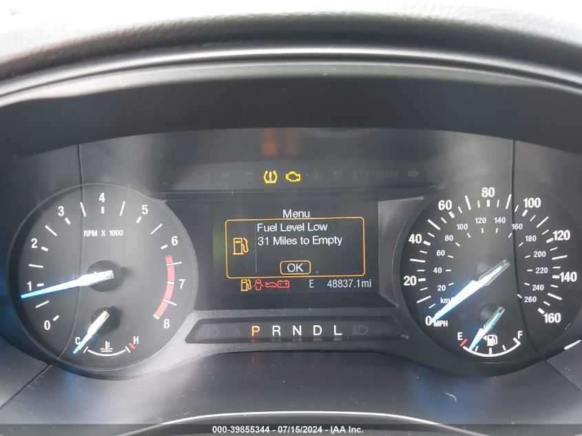 2019 Ford Fusion S VIN: 3FA6P0G79KR282821 Lot: 39855344