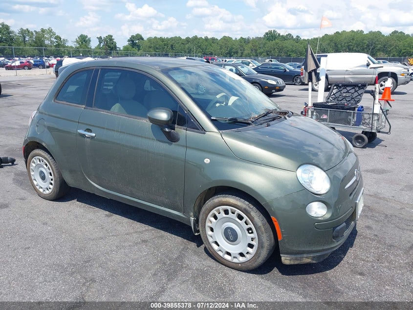 2015 Fiat 500 Pop VIN: 3C3CFFAR1FT615684 Lot: 39855378