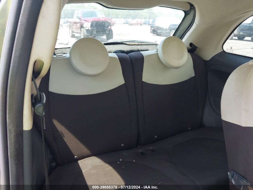 2015 Fiat 500 Pop VIN: 3C3CFFAR1FT615684 Lot: 39855378