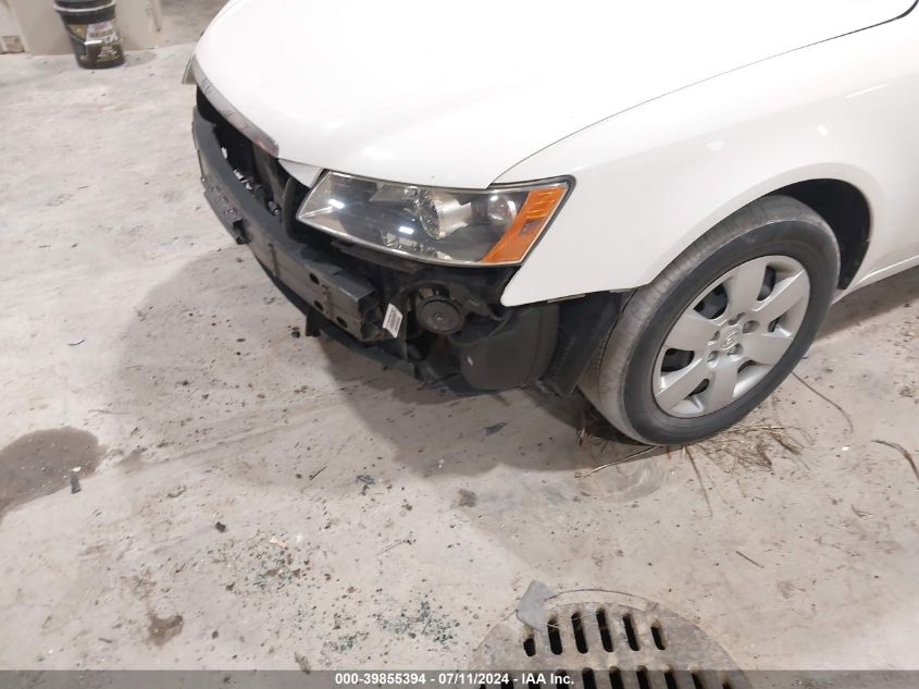 2007 Hyundai Sonata Gls VIN: 5NPET46C27H181511 Lot: 39855394