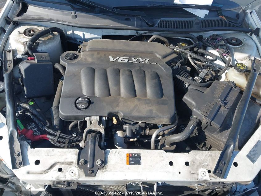 2012 Chevrolet Impala Lt VIN: 2G1WG5E32C1298123 Lot: 39855422