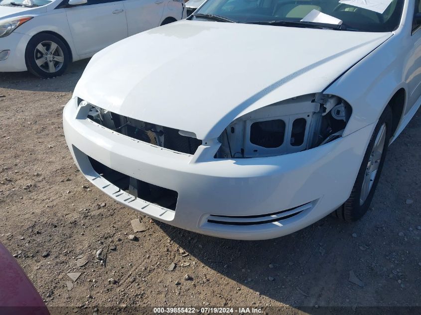 2012 Chevrolet Impala Lt VIN: 2G1WG5E32C1298123 Lot: 39855422