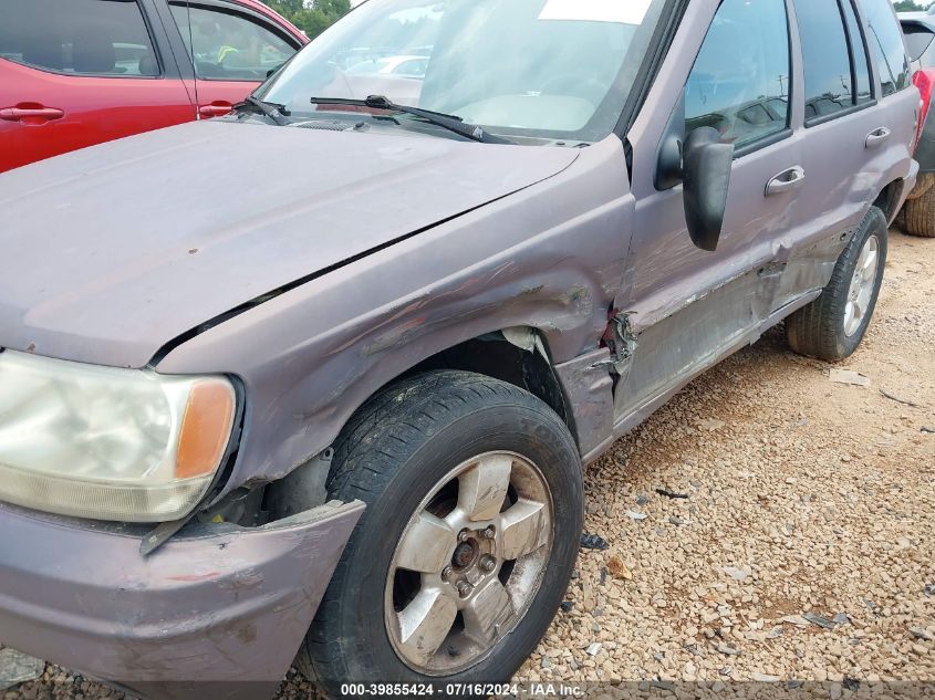 2001 Jeep Grand Cherokee Limited VIN: 1J4GW58S91C544183 Lot: 39855424