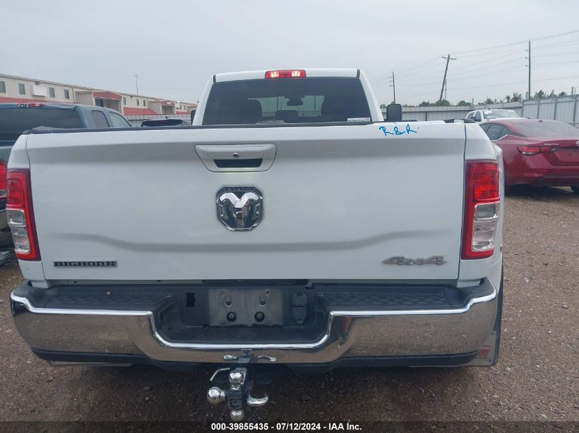 2022 Ram 3500 Big Horn 4X4 8' Box VIN: 3C63RRHL6NG291376 Lot: 39855435