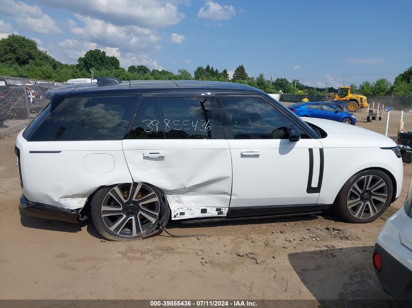 2023 Land Rover Range Rover P530 Se VIN: SALKP9E72PA029561 Lot: 39855436