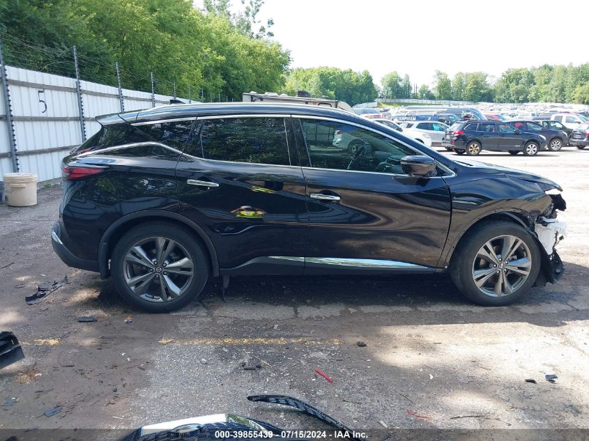 2020 Nissan Murano Platinum Intelligent Awd VIN: 5N1AZ2DS8LN128135 Lot: 39855439