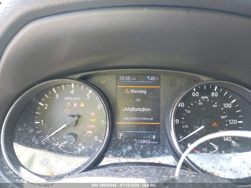 2018 Nissan Rogue Sv VIN: 5N1AT2MTXJC818309 Lot: 39855448