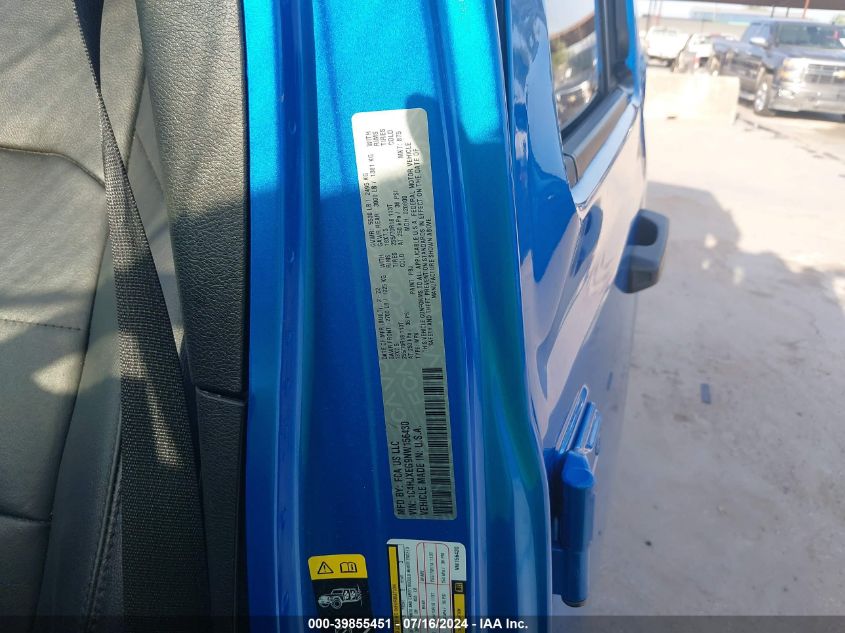 2022 Jeep Wrangler Unlimited Sahara Altitude 4X4 VIN: 1C4HJXEG9NW156430 Lot: 39855451