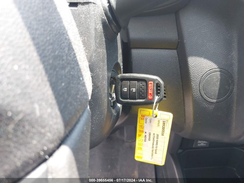 2020 HONDA FIT SPORT - 3HGGK5H69LM715148