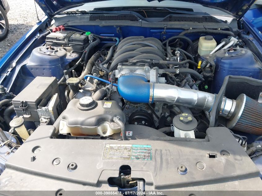 2006 Ford Mustang Gt VIN: 1ZVFT82H665218262 Lot: 39855478