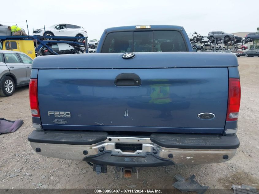 2004 Ford F-250 Lariat/Xl/Xlt VIN: 1FTNX20L24EB20320 Lot: 39855487