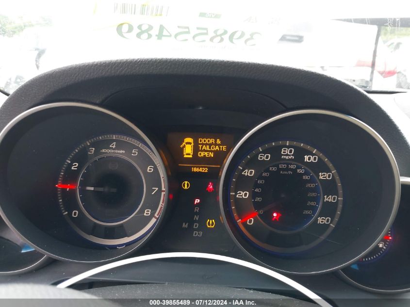 2007 Acura Mdx Technology VIN: 2HNYD28487H539380 Lot: 39855489