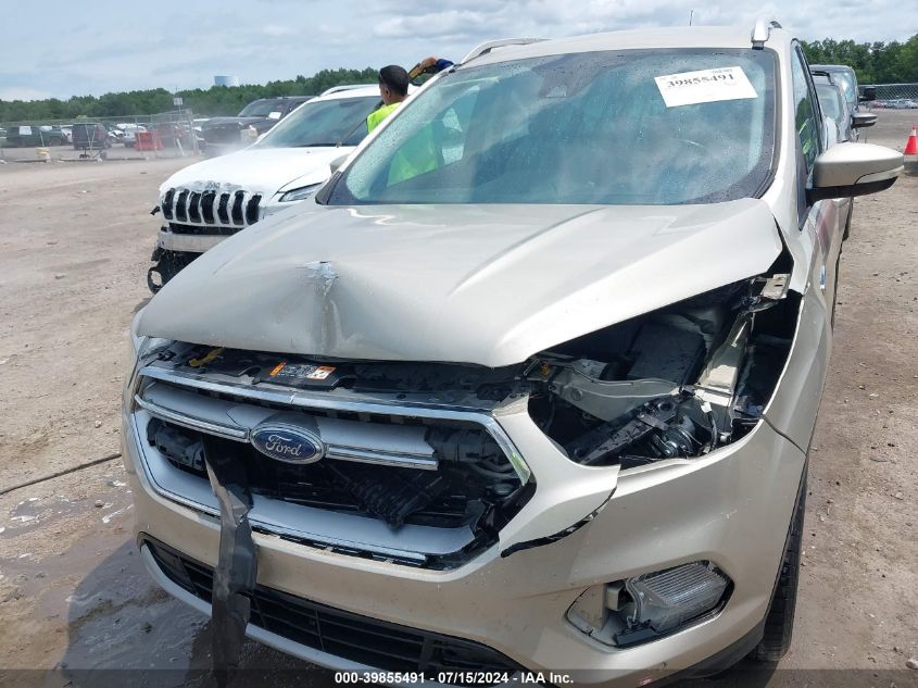 2017 Ford Escape Titanium VIN: 1FMCU0JD4HUB77928 Lot: 39855491