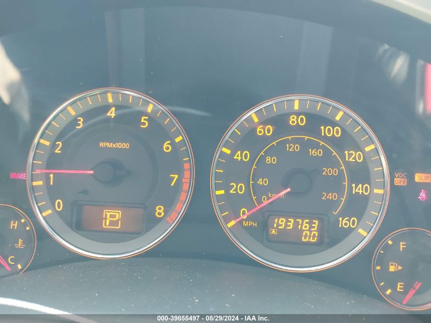 2007 Infiniti Fx35 VIN: JNRAS08U87X101729 Lot: 39855497