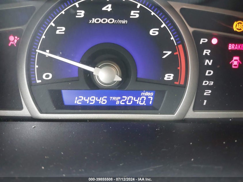 2008 Honda Civic Lx VIN: 1HGFA16548L056860 Lot: 39855508