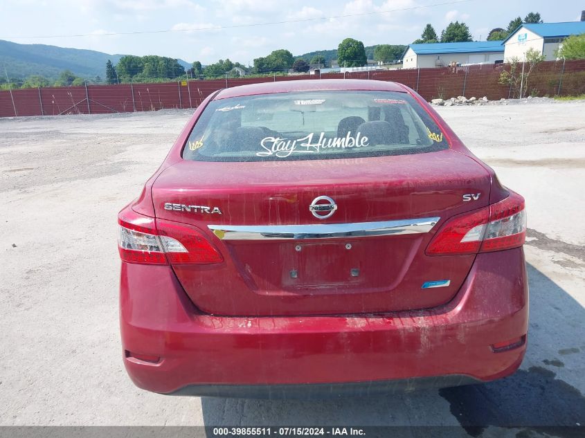 2013 Nissan Sentra Sv VIN: 3N1AB7AP9DL624068 Lot: 39855511