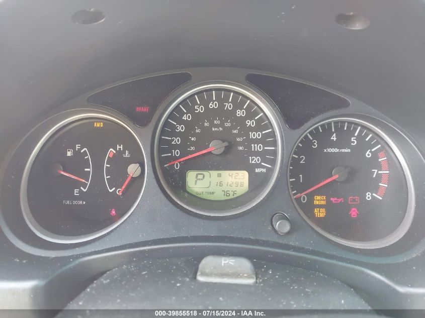 2005 Subaru Forester 2.5X VIN: JF1SG63695H740958 Lot: 39855518