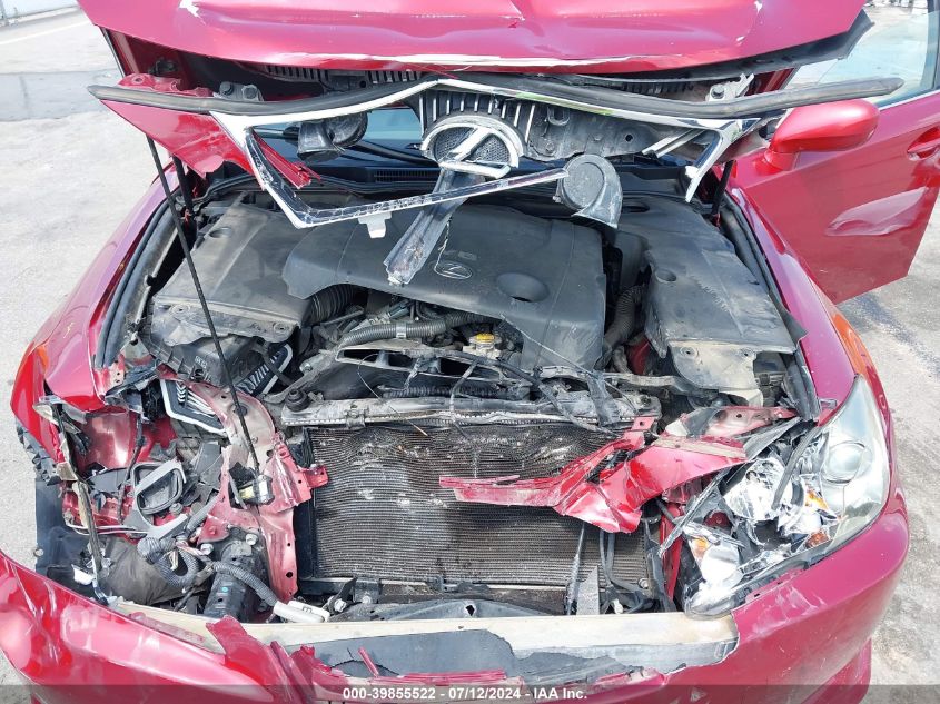 2006 Lexus Is 250 VIN: JTHCK262465005076 Lot: 39855522