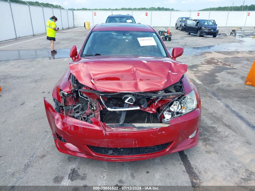 2006 Lexus Is 250 VIN: JTHCK262465005076 Lot: 39855522