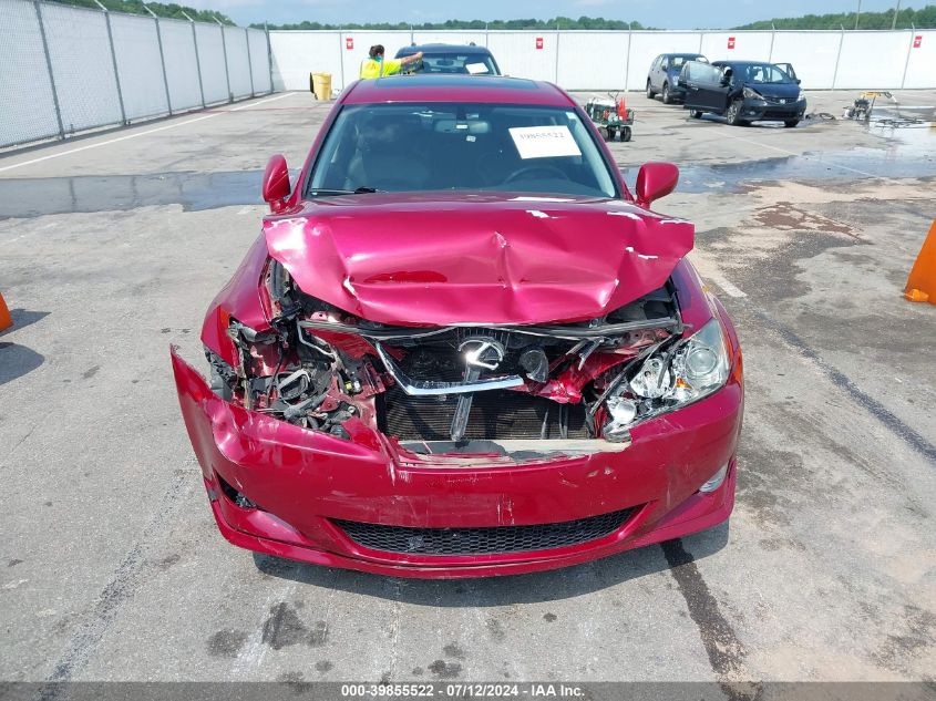 2006 Lexus Is 250 VIN: JTHCK262465005076 Lot: 39855522