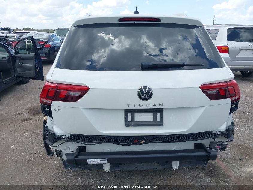 2023 Volkswagen Tiguan 2.0T Se VIN: 3VV3B7AX2PM124033 Lot: 39855530