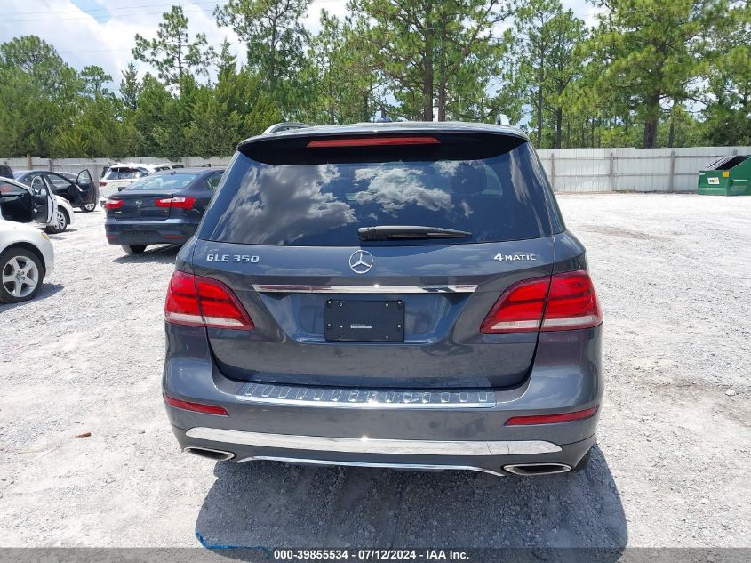 2016 Mercedes-Benz Gle 350 350 4Matic VIN: 4JGDA5HB1GA710980 Lot: 39855534