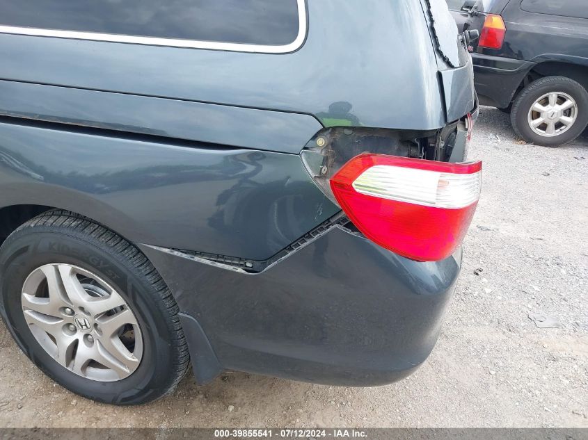 2005 Honda Odyssey Ex VIN: 5FNRL38495B001017 Lot: 39855541