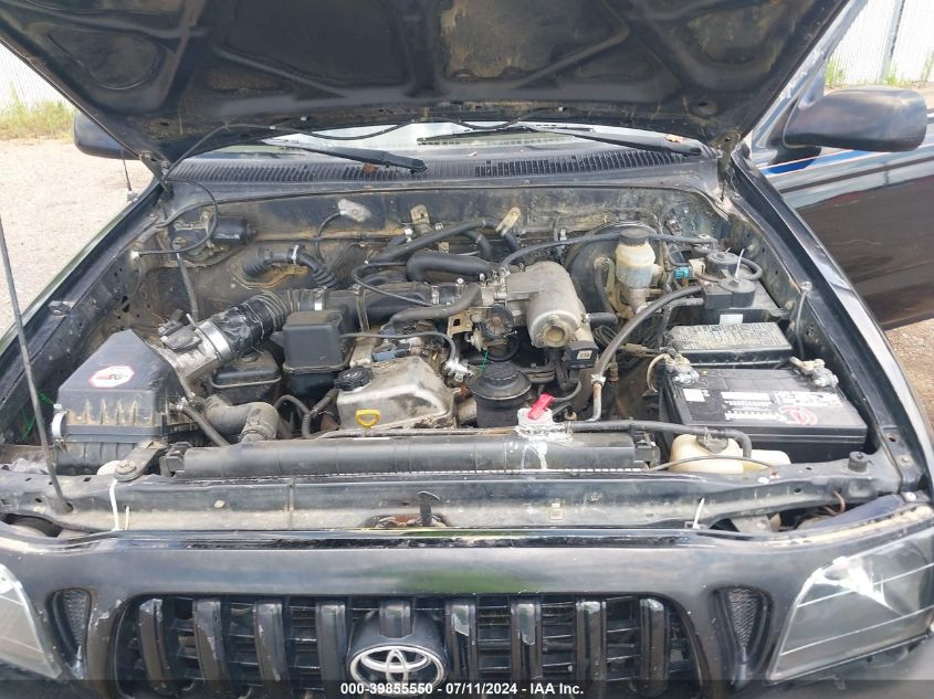 2001 Toyota Tacoma VIN: 5TENL42N11Z753843 Lot: 39855550