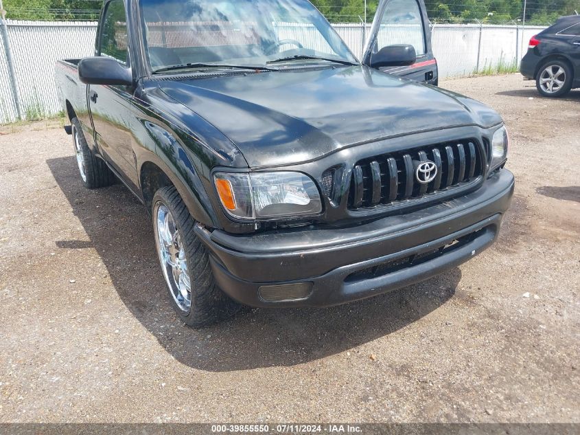 2001 Toyota Tacoma VIN: 5TENL42N11Z753843 Lot: 39855550