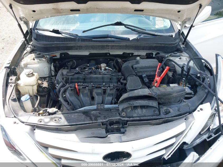 2014 Hyundai Sonata Gls VIN: 5NPEB4ACXEH850826 Lot: 39855551