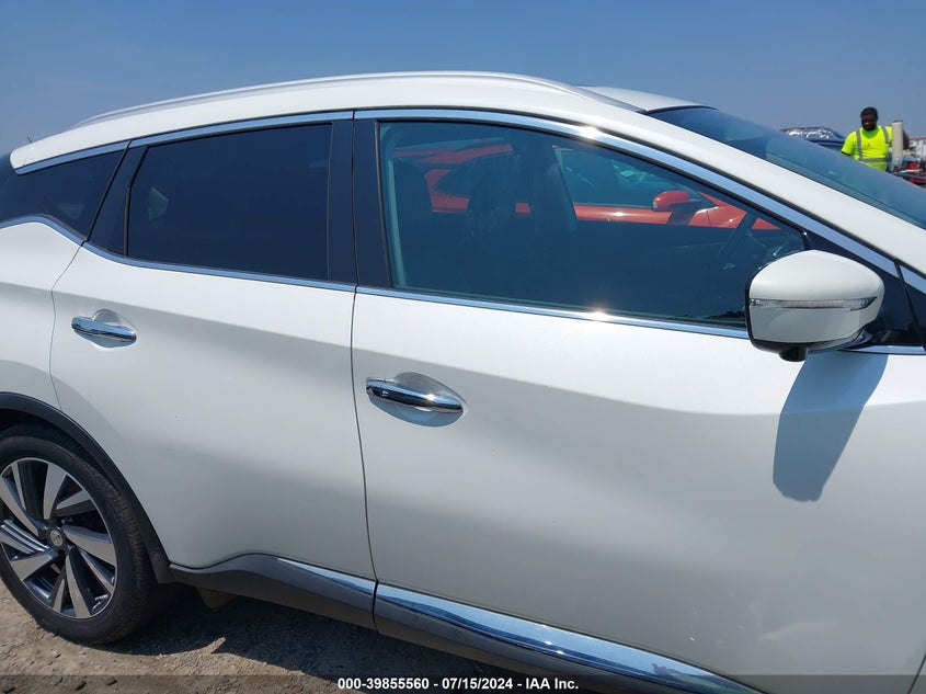 2015 Nissan Murano Platinum VIN: 5N1AZ2MH9FN241407 Lot: 39855560