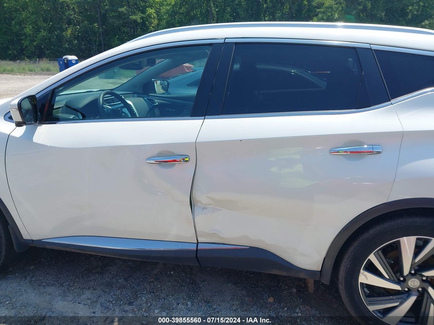 2015 Nissan Murano Platinum VIN: 5N1AZ2MH9FN241407 Lot: 39855560