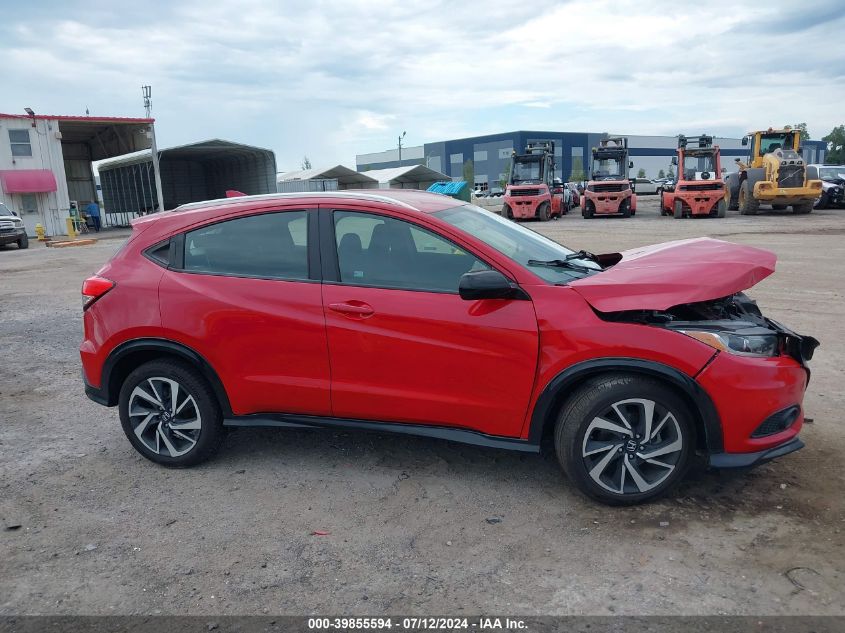 2019 Honda Hr-V Sport VIN: 3CZRU6H17KG702644 Lot: 39855594