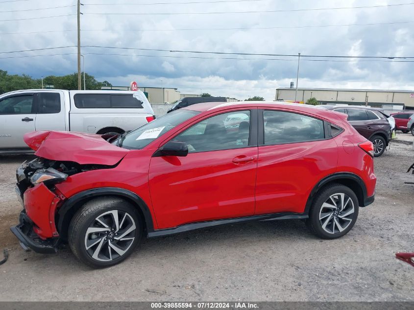 2019 Honda Hr-V Sport VIN: 3CZRU6H17KG702644 Lot: 39855594