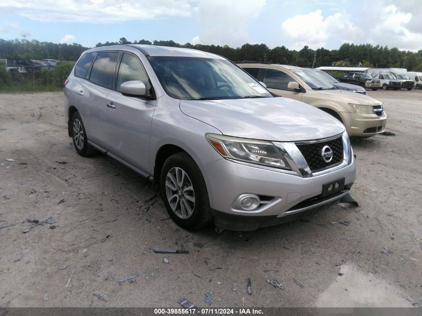 2014 Nissan Pathfinder S VIN: 5N1AR2MN6EC662341 Lot: 39855617