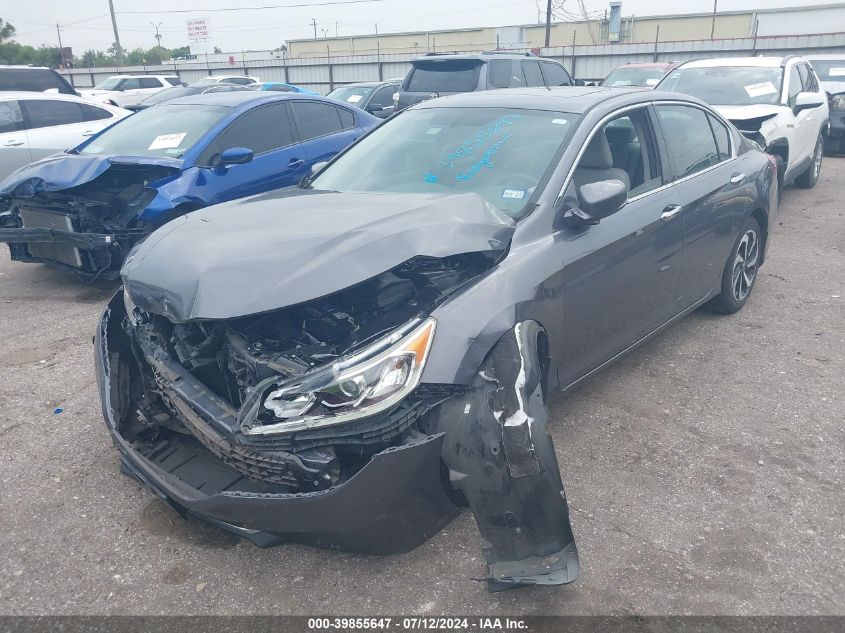 2016 Honda Accord Exl VIN: 1HGCR3F83GA017432 Lot: 39855647