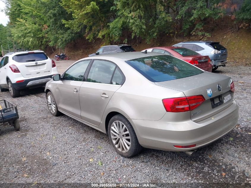 2015 Volkswagen Jetta 1.8T Se VIN: 3VWD17AJ7FM410618 Lot: 39855658