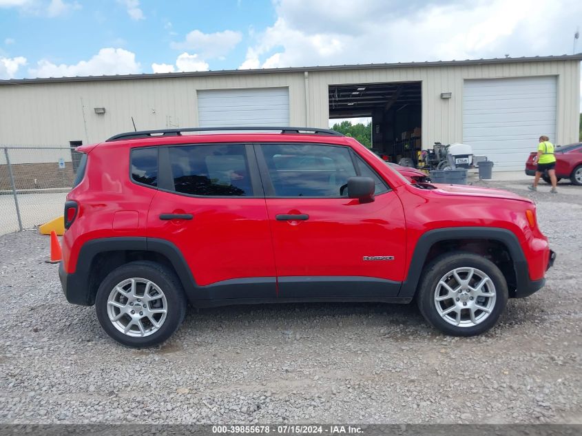 2019 Jeep Renegade Sport 4X4 VIN: ZACNJBAB2KPJ83796 Lot: 39855678