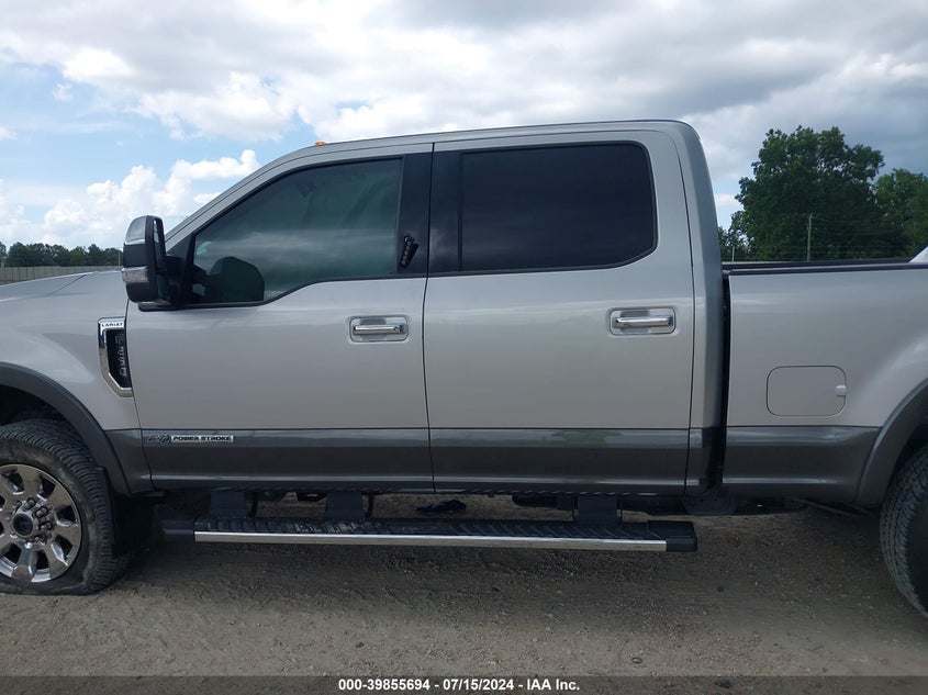 2019 Ford F-250 Lariat VIN: 1FT7W2BTXKEE18202 Lot: 39855694