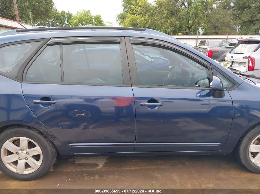 2007 Kia Rondo Lx VIN: KNAFG525877121224 Lot: 39855699