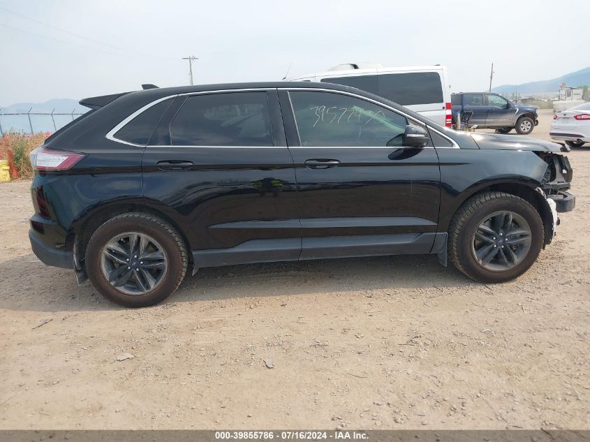 2017 Ford Edge Sel VIN: 2FMPK4J89HBB30076 Lot: 39855786