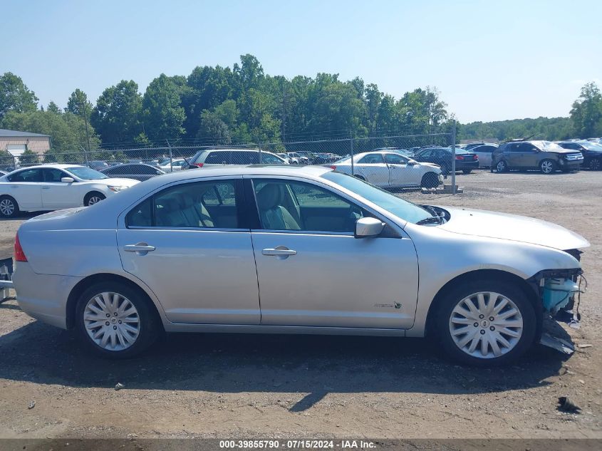 2010 Ford Fusion Hybrid VIN: 3FADP0L30AR410579 Lot: 39855790