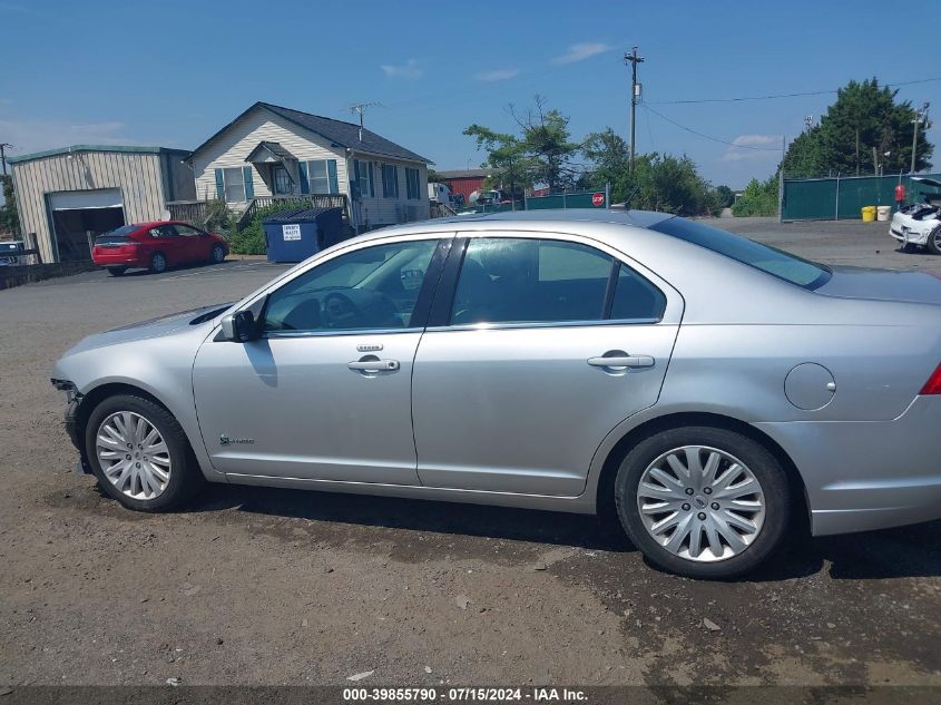 2010 Ford Fusion Hybrid VIN: 3FADP0L30AR410579 Lot: 39855790