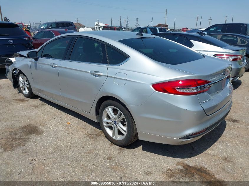 2018 FORD FUSION SE - 3FA6P0HD7JR181439