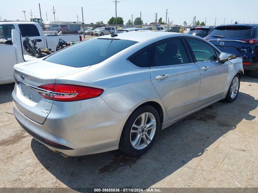 2018 FORD FUSION SE - 3FA6P0HD7JR181439