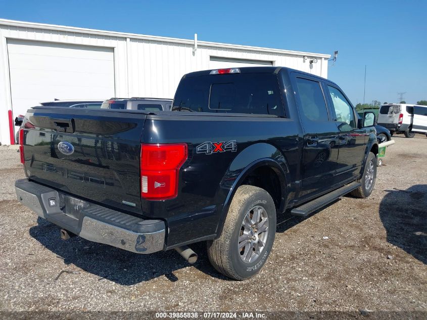 2018 FORD F-150 LARIAT - 1FTEW1EP2JKC13036